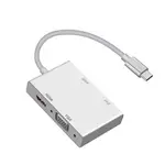 品名: USB 3.1 TYPE-C轉HDMI VGA DVI HUB TYPE-C轉HDMI(顏色隨機) J-1464