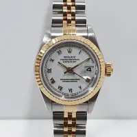 在飛比找Yahoo奇摩拍賣-7-11運費0元優惠優惠-ROLEX勞力士 69173 Datejust 蠔式女錶 優