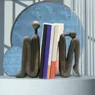 Thinker Bookends Bookends for Shelves Living Room Stand Holder Nordic Table