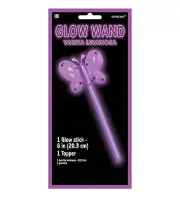 Amscan Amscan Purple Butterfly Glow Wand Party Supplies and Decorations