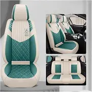 QIOZO ar Seat Covers Universal Full Set for Suzuki swift hybrida Auto Parts/Waterproof/green