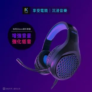 KTNET HP600 全罩電腦耳機麥克風 (7.4折)