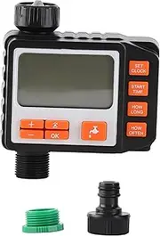 Electronic Garden Watering Timer Automatic Watering Irrigation Controller LCD Display for Home Gardening