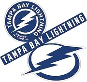 Desert Cactus Tampa Bay Lightning Sticker NHL Team National Hockey League Vinyl Decal Laptop Water Bottle Car Scrapbook (Type 5-1)