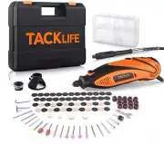 TACKLIFE Rotary Tool Kit with MultiPro Keyless Chuck and Flex Shaft, Versatile A