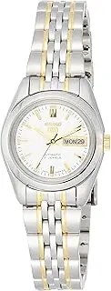 [SEIKO] Womens Analogue Automatic Watch with Stainless Steel Strap SYMA35K1, Silver, Bracelet