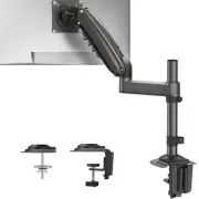 Single Monitor Mount, Adjustable Monitor Arm Desk Mount Fits 13-32 inch Scree...