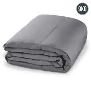 Laura Hill Weighted Blanket Heavy Quilt Doona 9Kg - Grey