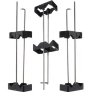 3 Pcs 3pcs Holder Set Glass Color Clip Lens Dyeing Tool Tint Rack Tinting Stand