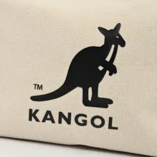 【KANGOL】英國袋鼠帆布側背包饅頭小方包