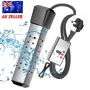 Portable Electric Immersion-Water Heater Boiler &Thermostat Auto Shut off 2500W