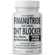 Finanutride Natural DHT Blocker & Hair Growth Capsules - Prevent Hair Loss, S...
