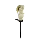 Solar Powered Garden Stake Angel LED Light for Yard Path Walkway -Angel Boy