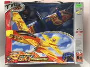 TYCO RC Remote Control Sky Scorcher Blue W/ Flames Aircraft Plane 1990's Vintage