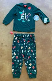 New Family PJ's Kids Elfing Merry 2 pcs Pajama Set, M(8)