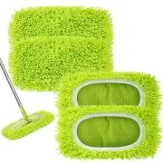 Reusable Dry Sweeping Cloths Microfiber Wet Mop Pads Compatible with Swiffer 4