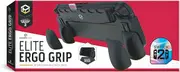Powerwave Elite Ergo Grip with Interchangeable Back Grips for Nintendo Switch 2, Ergonomic Grips, 6 Game Removeable Cartridge Holder