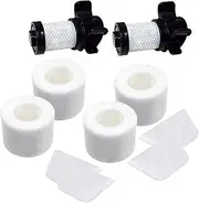 Replacement Filters for Shark ION Flex DuoClean X30 X40 F60 F80 IF200 IF201 IF202 IF205 IF251 IF252 IF281 IF282 IF285 UF280 IC205 IR70 IR100 IR101, Replace XPREMF100 XPSTMF100