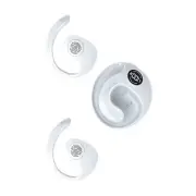 2* Stereo Bass Headphones Bluetooth 5.3 Ear Hook Mini Headset Earphones Earbud-