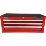 KC Tools Red 3 Drawer Tool Box Add On with BBS