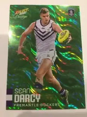 2020 Select Prestige AFL Green Parallel Fremantle Dockers Sean Darcy #55