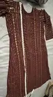 Beautifully embroidered ASIM JOFA maxi type long gown (44”)