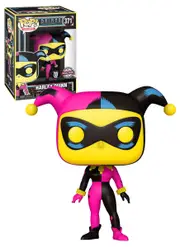 Funko POP! Heroes Batman The Animated Series #371 Harley Quinn (Black Light) - New, Mint Condition