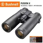 超狂獨家黑科技 【美國 BUSHNELL 倍視能】FUSION X 5-1800碼 10X42MM 智慧顯色雷射測距雙筒望遠鏡 FX1042AD