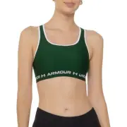 Large NWT Women's Under Armour Green Crossback Mid Impact Sports Bra