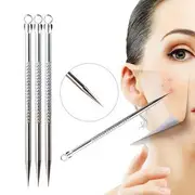 School Time - Double Ended Blackhead Remover Long Length (12cm) - Color Chosen at Random - One Size