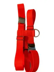 Carter Pet Supply PIG HOG Harness 2 Buckles Heavy Duty (XX-Large, ORANGE)