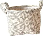STOBAZA Decorative Cotton Closet Organizer Cube Mini Storage Basket Cotton Rope Woven Basket Small Basket Cartoon Nursery Basket Decorative Storage Basket To Weave Flowerpot