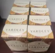 Yardley London Oatmeal & Almond Moisturizing Bath Soap Lot of 8 Bars 4.25oz Each
