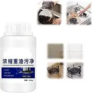 Kitchen Oil Stains Grease Cleaning Powder,Powerful Cleaning Powder,Heavy Duty Degreaser Cleaner,Soak to Clean Greasy Dirt,Foam Rust Remover Kitchen All-Purpose Cleaning Powder (1pcs)