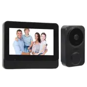 Video Doorbell Intercom System Monitor with Metal HD Door Camera Video Interc...