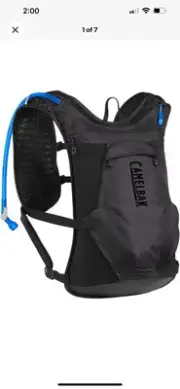 CamelBak Chase 8 Bike Hydration Vest Integrated Tool Organization 70oz Black NWT