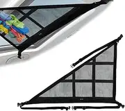 Truck Cargo Net | Triangle Car Roof Storage Net - Adjustable Straps, Space-Saving Automobile Interior Accessories for Long Distance Travel Camping Daily Commute
