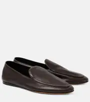 [The Row] The Row Awar leather loafers AU 6 brown