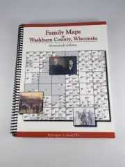 Family Maps of Washburn County, Wisconsin by Gregory A Boyd Surnames Plat Maps