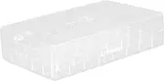 TEHAUX Clear Storage Container for Jewelry Art Supplies and Small Parts Durable Acrylic Design for Home School Office Use Easy to Clean
