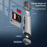 6 In 1 Multifunction Usb 3.0 Card Reader U Disk Type C/Micro Usb/Tf/Sd Flash Dri