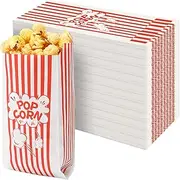 SEPGLITTER Popcorn Bags, Pack of 320 Popcorn Bags, Small Popcorn Box, Candy Bag, Popcorn Bags, Paper Bags, Party Bag, Popcorn Machines Accessories for Popcorn Bars, Movie Nights