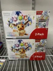 Pokemon Prismatic Evolutions Elite Trainer Box & Booster Bundle Costco 2 Bundles