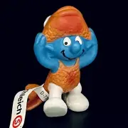 Astrology Smurfs: Zodiac Pisces Smurf Fish 20719 Figure Figurine RARE New w/Tag