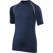 RHINO Base Layer Kids Short Sleeve Tops Junior Boys Girls For Sports Compression