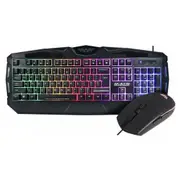 Gaming Keyboard Mouse Combo Armaggeddon AK6770 & AK6880 Kalashnikov 7 Colours Backlights