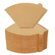 BOARDFEB Coffee Filters #2, 240 Count Coffee Filters Natural Unbleached Dispo...