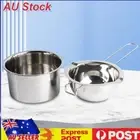 2 Pcs Wax Melt Pot Candle Wax Melting Pot Reusable 400ml Candle Making Supplies