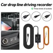 Micro USB Type C Dash Cam Hardwire Kit Hard Wire Cable Fuse 12-24V to 5V Car DVR