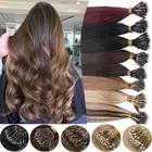 Hair Extension Nano Rings Remy Human Hair Extensions Micro Beads Tip Blonde 200G